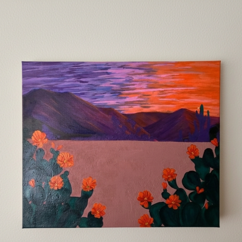 "Desert Impression" High End Canvas